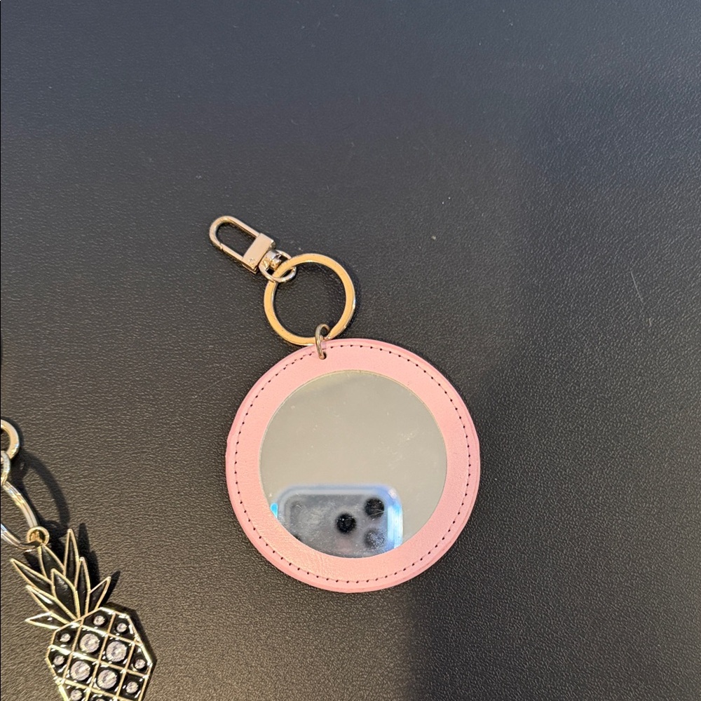 Pink and Gold Keychain Set - Picture 2 of 3